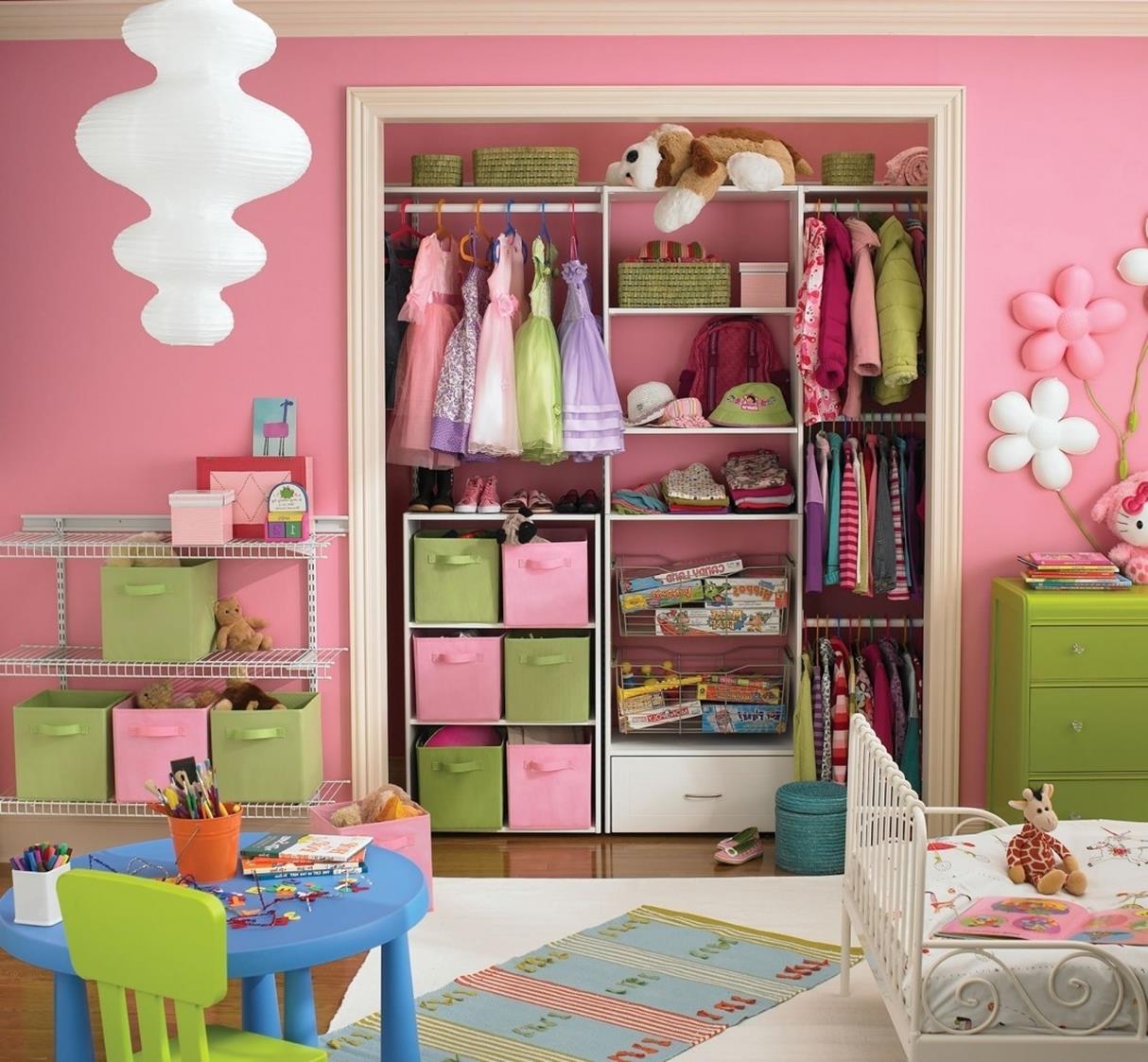 Kinderkamer roze
